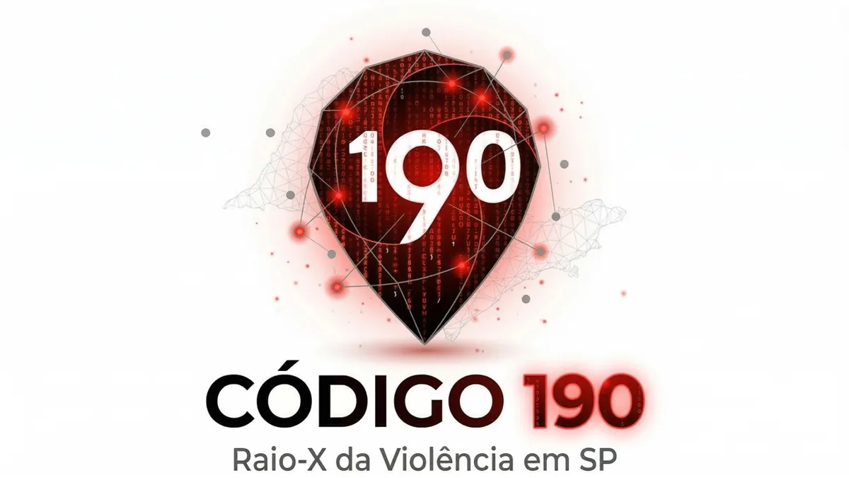 Ilustração de um painel de dados públicos confuso, com números sem conexão
